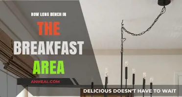 The Perfect Breakfast Nook: Bench Size Matters