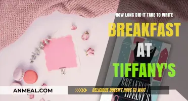 Writing Breakfast at Tiffany's: A Quick Turnaround