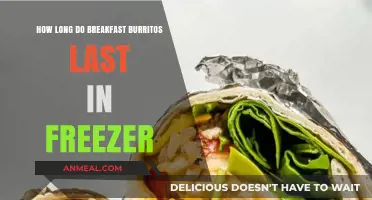 Breakfast Burritos: How Long Can You Freeze Them?