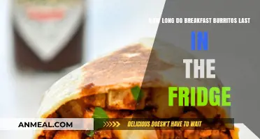 Breakfast Burritos: How Long Do They Last in Fridge?