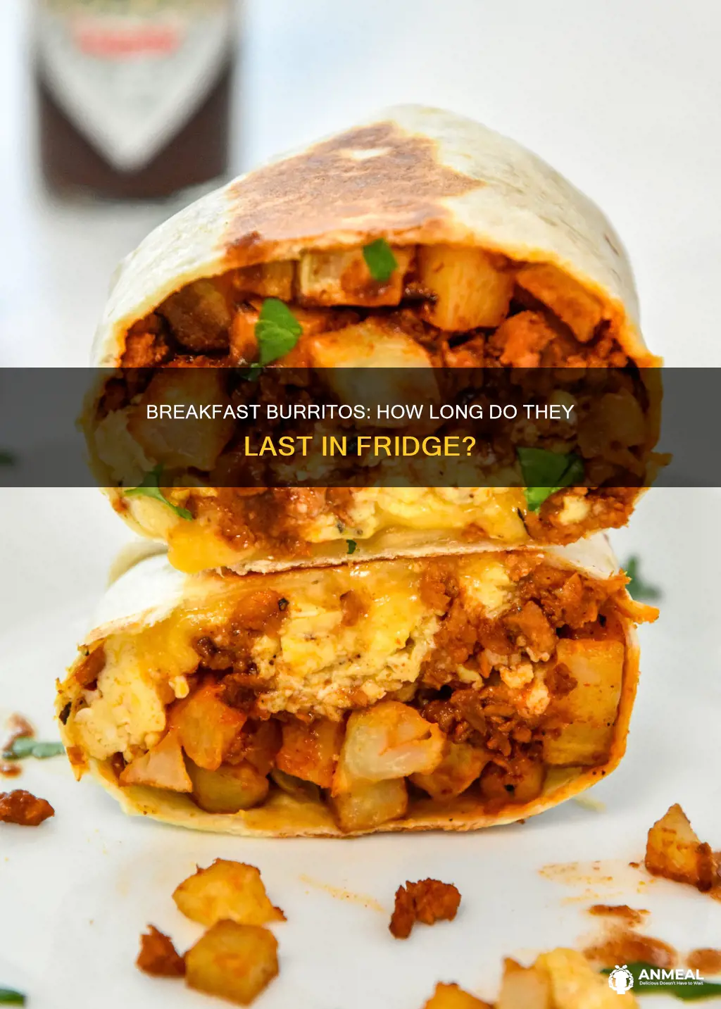 how long do breakfast burritos last in the fridge