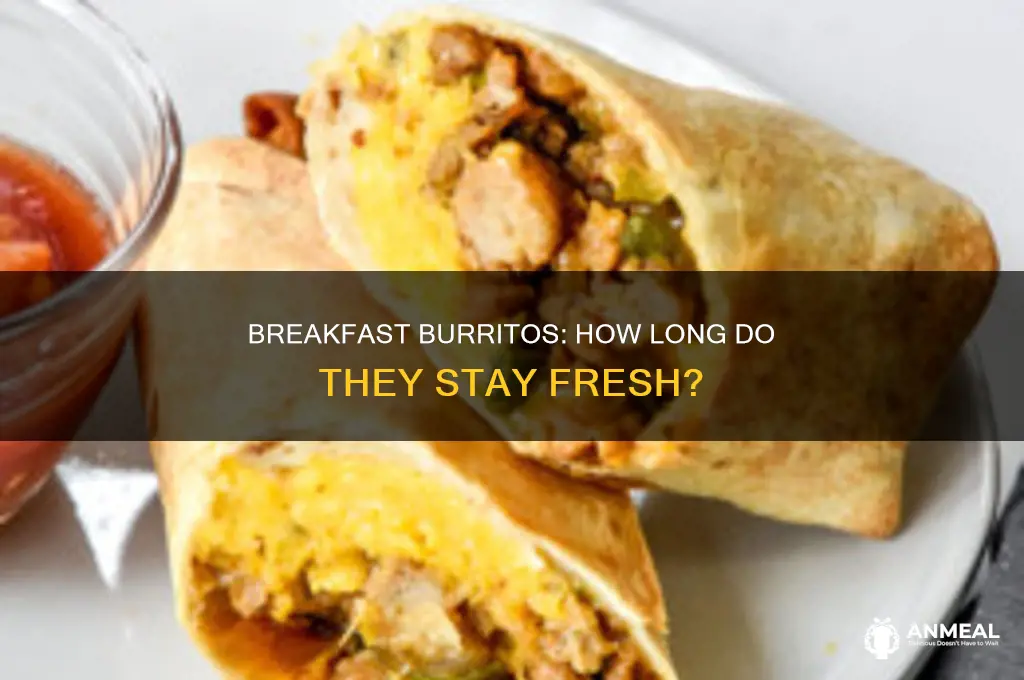 how long do breakfast burritos last