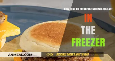 Breakfast Sandwiches: Freezer Life and Freshness