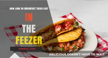 Breakfast Tacos: Freezer Storage and Shelf Life