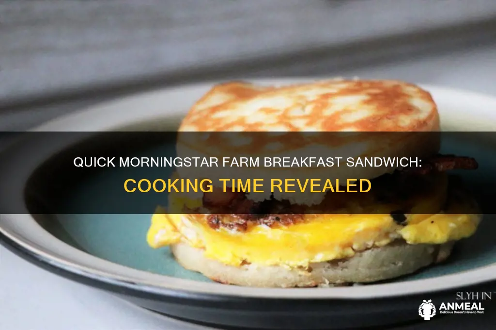 how long do i cook morningstar farm breakfast sandwich