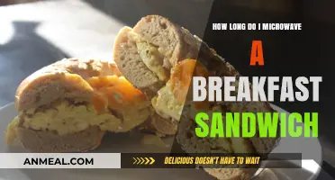 Quick Breakfast: Microwave Sandwiches, How Long?