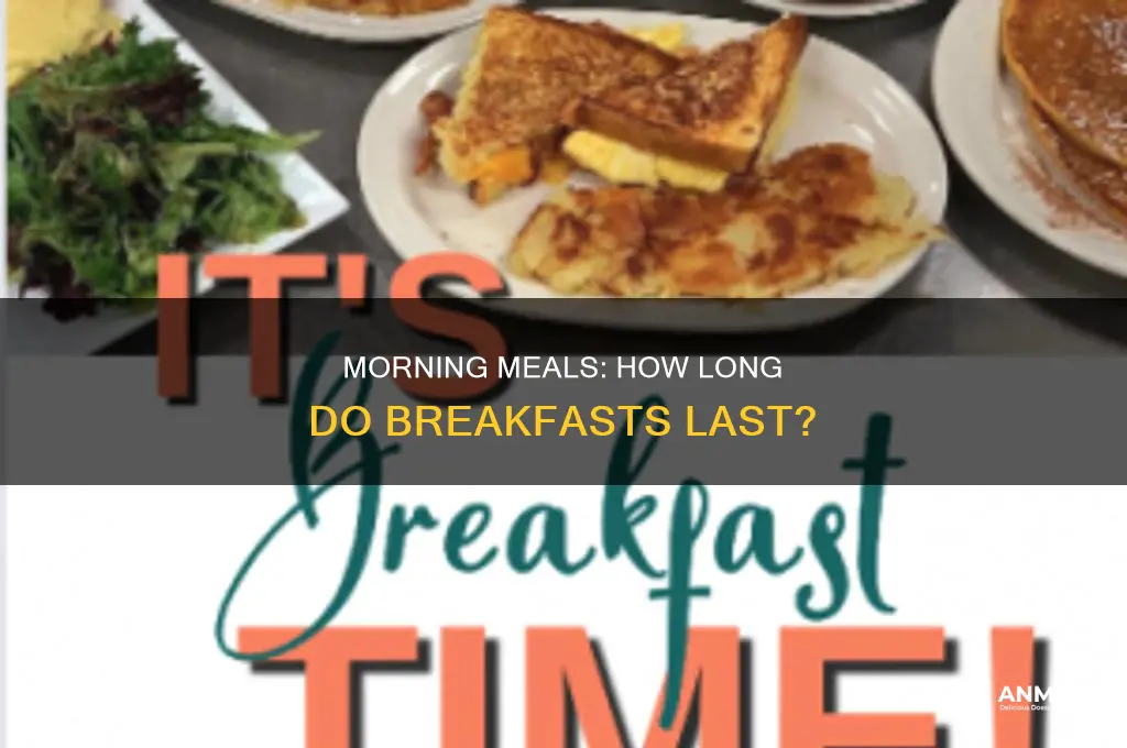 how long do people ear breakfast