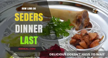 Understanding the Duration of Traditional Passover Seder Dinners
