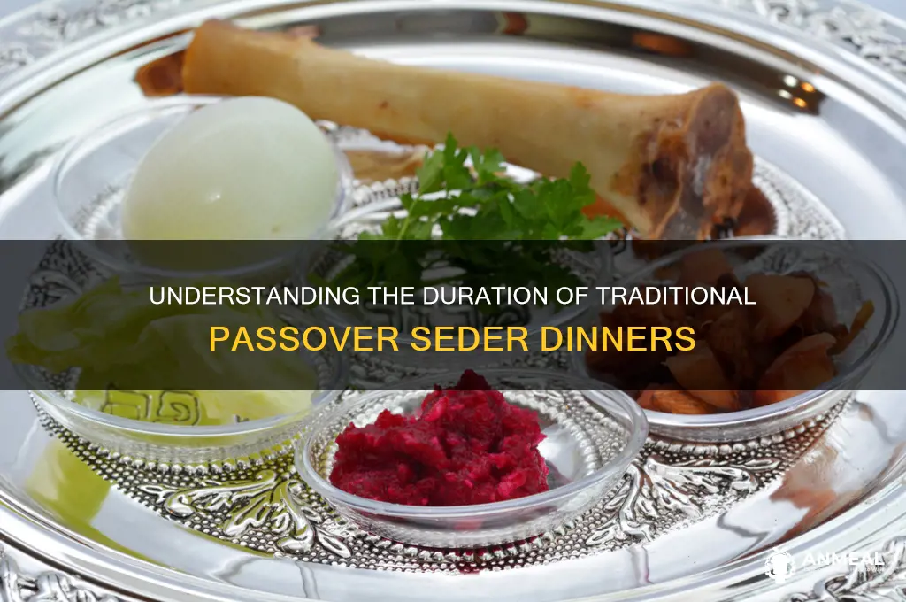 how long do seders dinner last