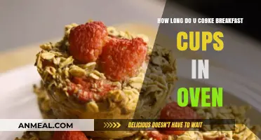 Quick Breakfast Cups: Oven Cooking Time