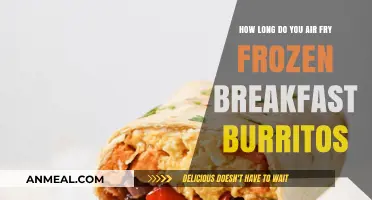 Air-Frying Frozen Breakfast Burritos: Quick, Easy, and Delicious!