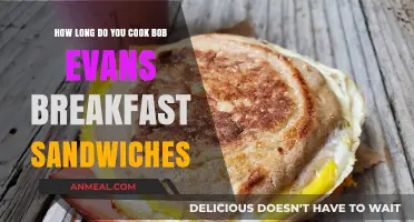 Bob Evans Breakfast Sandwiches: Cooking Time Perfection