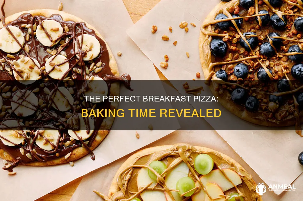 how long do you cook breakfast pizza