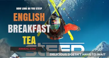 Steeping English Breakfast Tea: How Long is Optimal?
