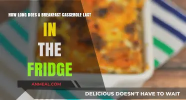 Breakfast Casserole: How Long Does It Stay Fresh?
