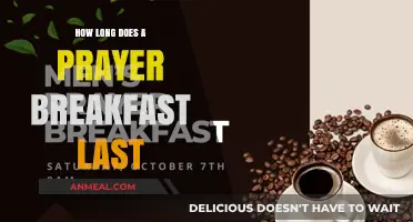 Prayer Breakfasts: How Long is Devotion?