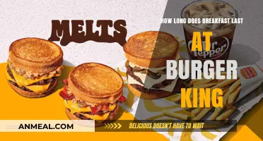 Burger King Breakfast Hours: Start and End Times