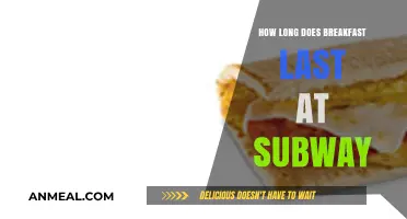 Subway Breakfast Hours: What's the Deal?