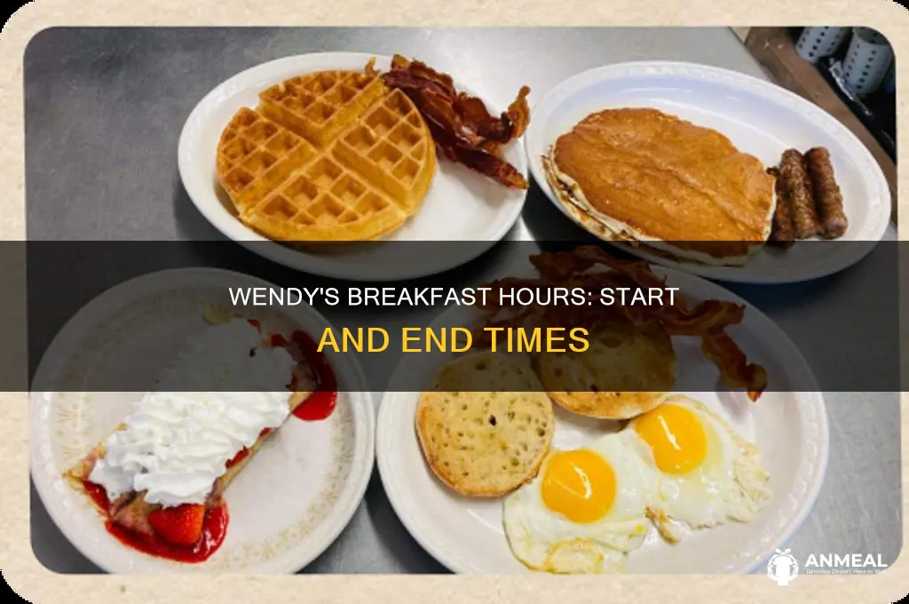 how long does breakfast last at wendy