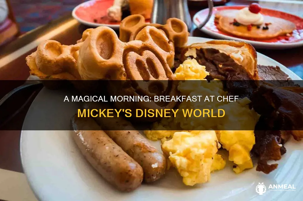 how long does breakfast take at chef mickey
