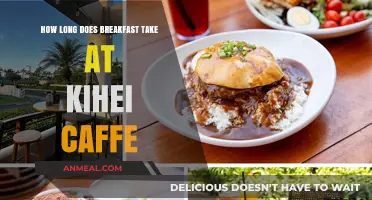 Kihei Caffe: Quick Breakfast, Tropical Setting
