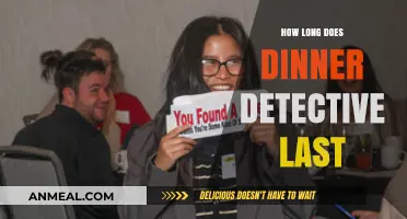 Uncovering the Duration: How Long is The Dinner Detective Show?