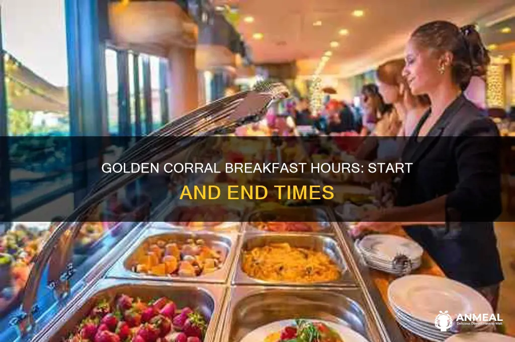 how long does golden corral do breakfast