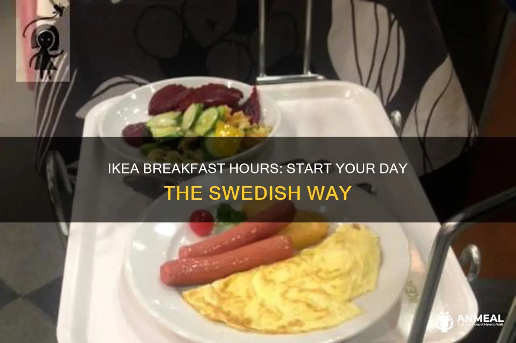 how long does ikea have breakfast