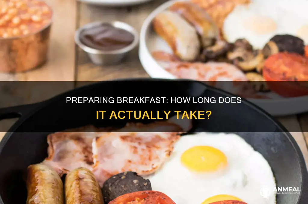 how long does it really take to prepare breakfast