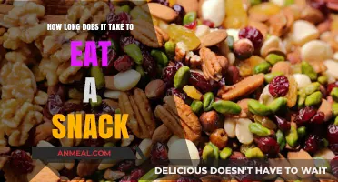 Snack Time: A Quick Bite or a Leisurely Nibble?