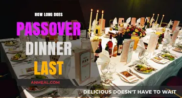 Understanding the Duration of a Traditional Passover Seder Dinner