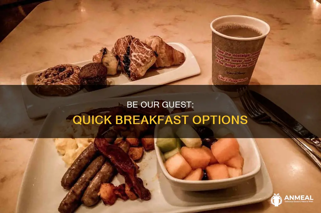 how long does qsr breakfast at be our guest