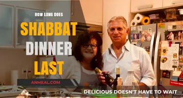 Understanding the Duration of a Traditional Shabbat Dinner Gathering