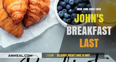 Taco John's Breakfast: How Long Does It Last?