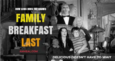 The Adams Family Breakfast: A Lengthy Affair