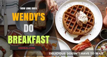Wendy's Breakfast Hours: Start and End Times