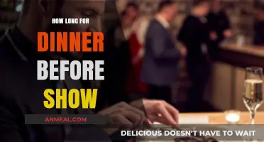 Perfect Timing: How Long Before a Show Should You Eat Dinner?