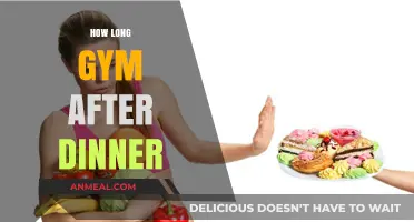 Post-Dinner Workouts: Timing Your Gym Session for Optimal Results