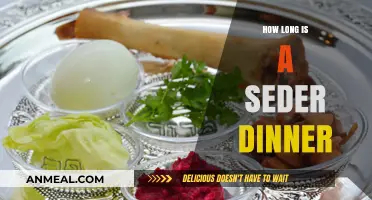 Understanding the Duration of a Traditional Passover Seder Dinner