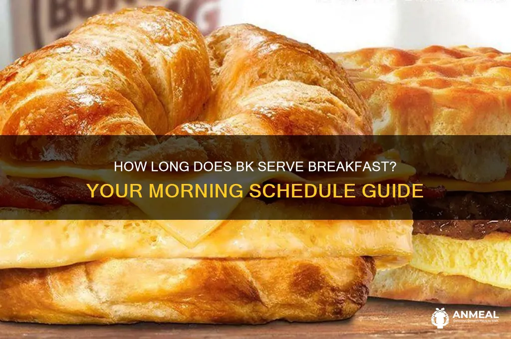 how long is bk breakfast