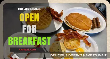 Blake's Breakfast Hours: Know Before You Go!