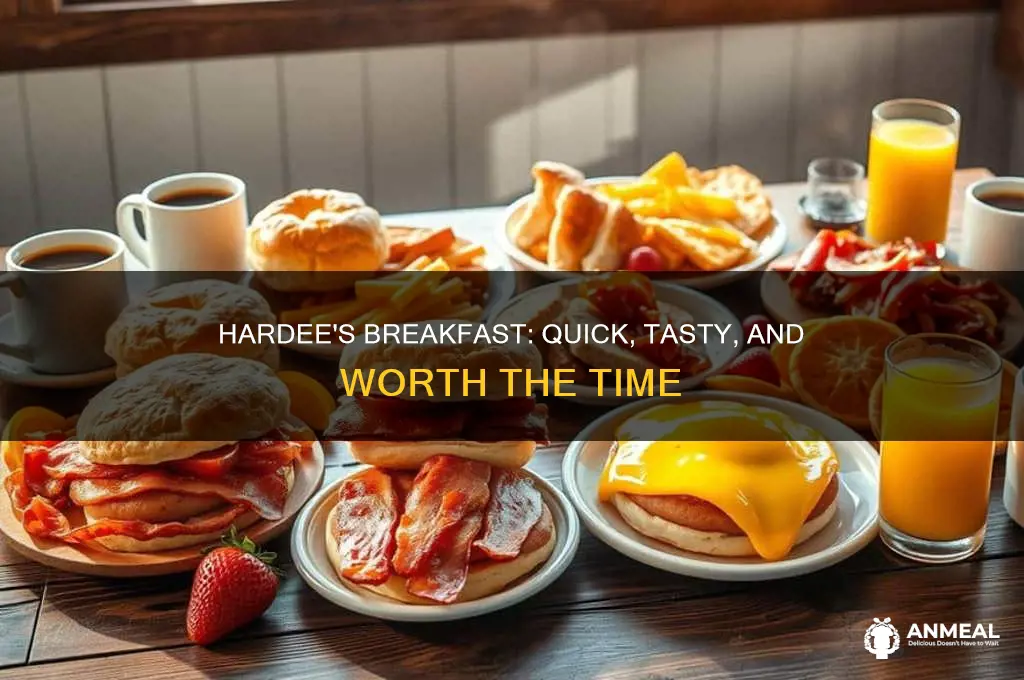 how long is breakfast at hardee