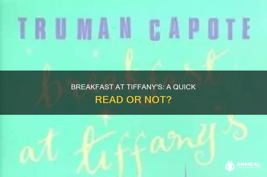 how long is breakfast at tiffany