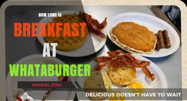 Whataburger Breakfast Hours: How Long Does It Last?