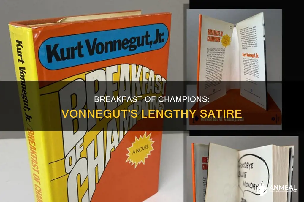 how long is breakfast of champions kurt vonnegut
