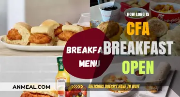 CFA Breakfast Hours: Know Before You Go