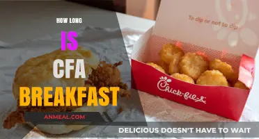CFA Breakfast Duration: How Long Does It Typically Last?