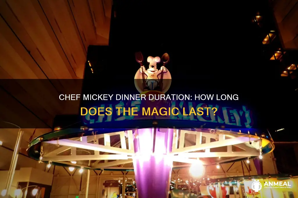 how long is chef mickey dinner