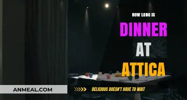 Attica Dining Experience: Understanding the Duration of Your Culinary Journey