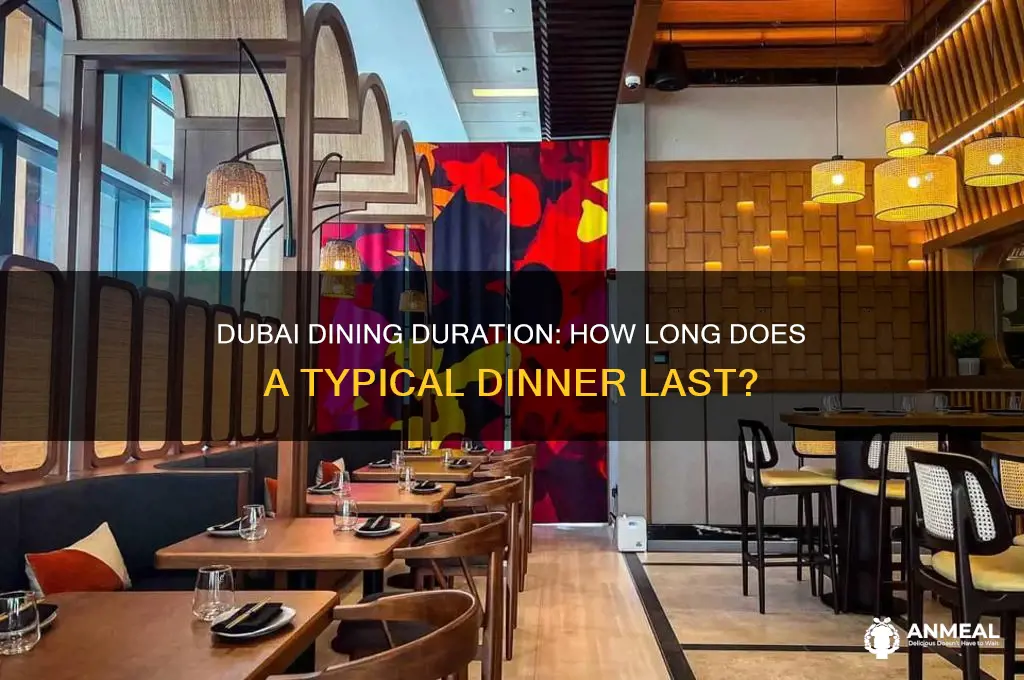 how long is dinner in dubai